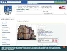 Tablet Screenshot of bip.lubrza.pl